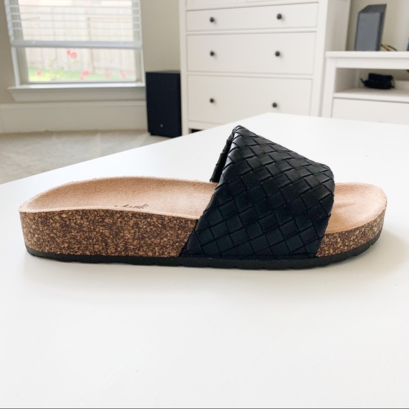 J.Mark Black Sandals Urban-39 - Picture 2 of 8